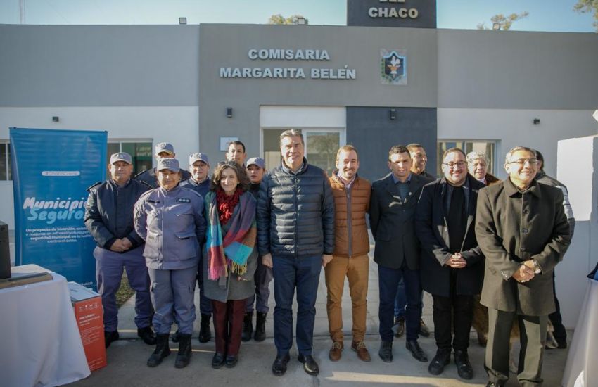 MARGARITA BELÉN FORTALECE LA SEGURIDAD PÚBLICA CON LA INAUGURACIÓN DE UNA COMISARÍA Y CUADRAS DE PAVIMENTO