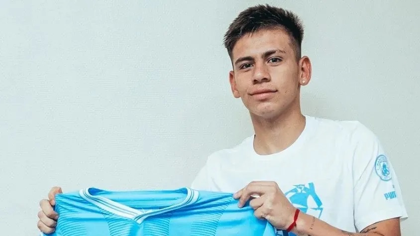 River oficializó la venta de Claudio Echeverri al Manchester City