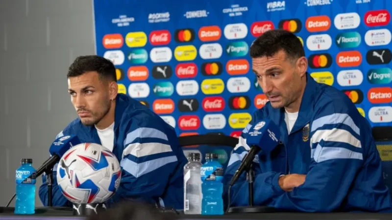 Copa América: Lionel Scaloni no quiso dar el equipo para el partido ante Chile