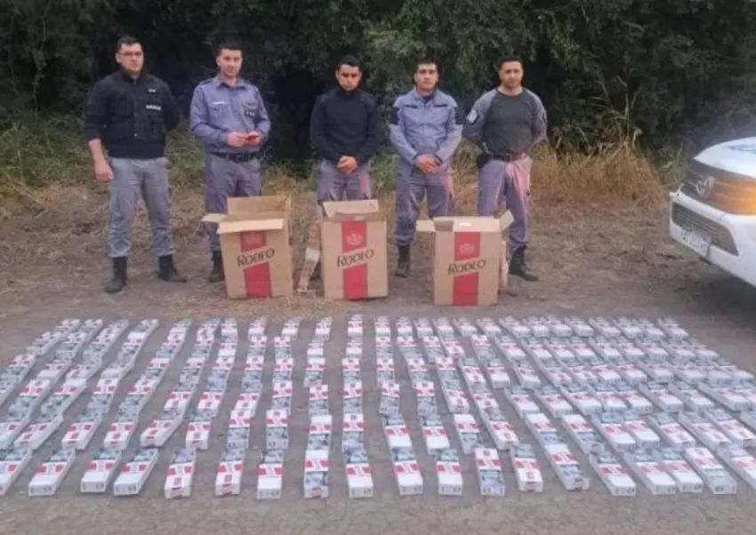 Machagai: secuestraron cigarrillos de contrabando valuados en más de dos millones de pesos