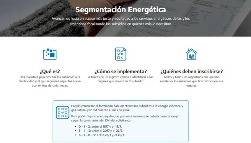 Subsidio energético: quedan pocos días para inscribirse y pagar menos la luz