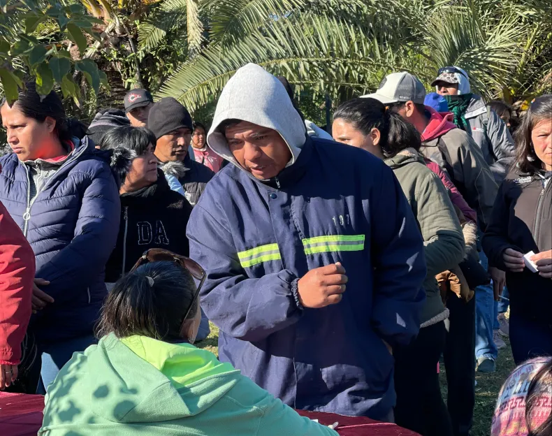 El Gobierno entregó módulos alimentarios y agua a más de 4500 familias en El Impenetrable