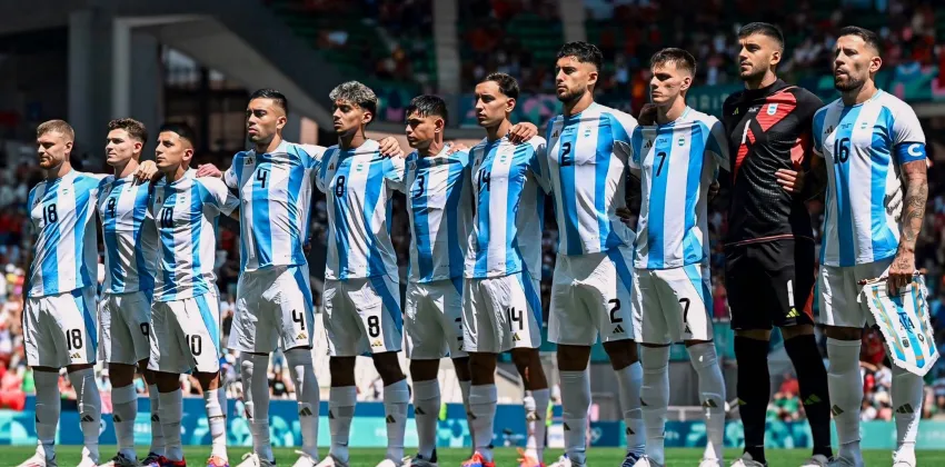 La Selección argentina Sub 23 enfrenta Francia por un lugar en las semifinales de los Juegos Olímpicos