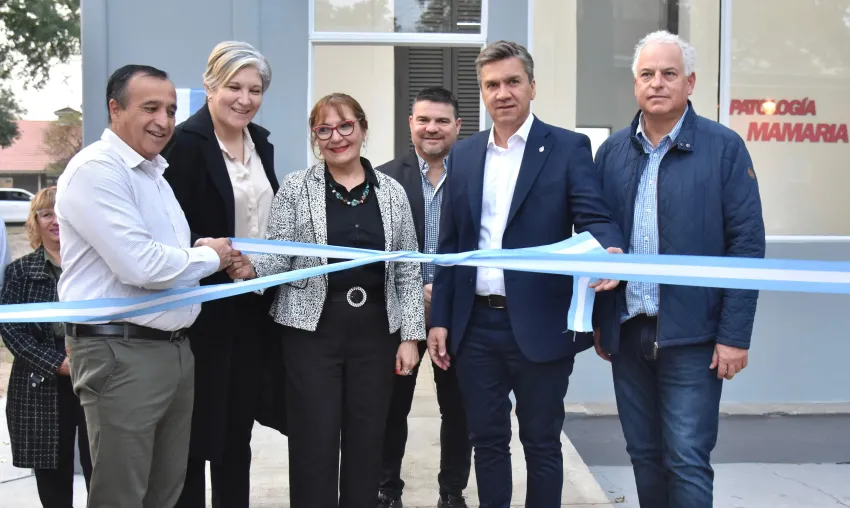 Inauguraron el nuevo servicio de Patología Mamaria en el Hospital Perrando