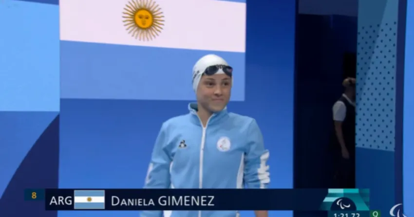 Un valioso broche: la chaqueña Daniela Giménez logró un nuevo diploma paralímpico en París 2024