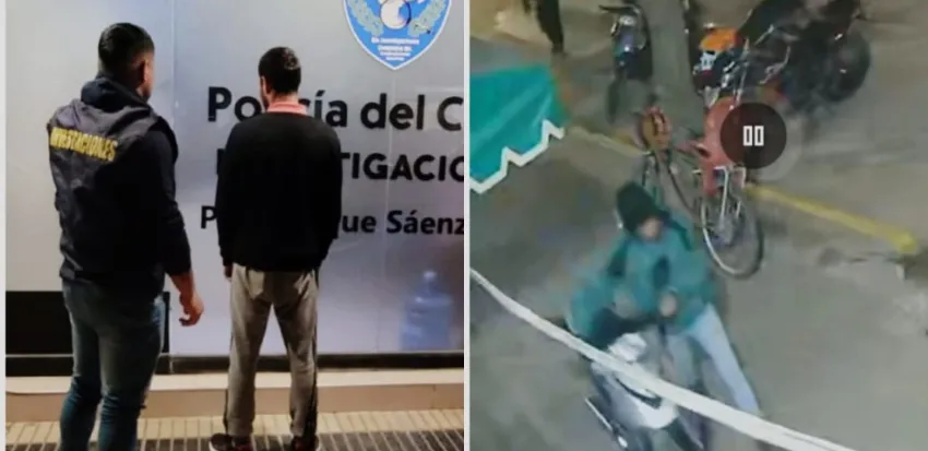 Sáenz Peña: Atraparon a «Monito»: el presunto autor del robo de una moto en pleno centro