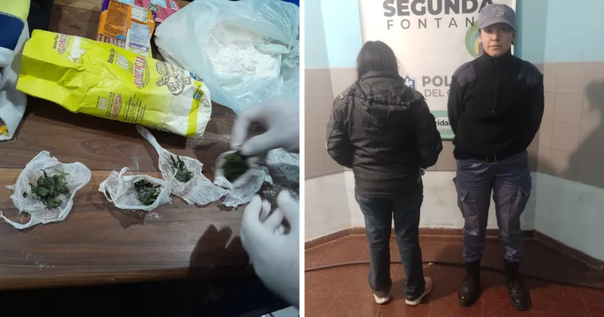 No era leudante: trató de pasarle droga a un preso en un paquete de harina